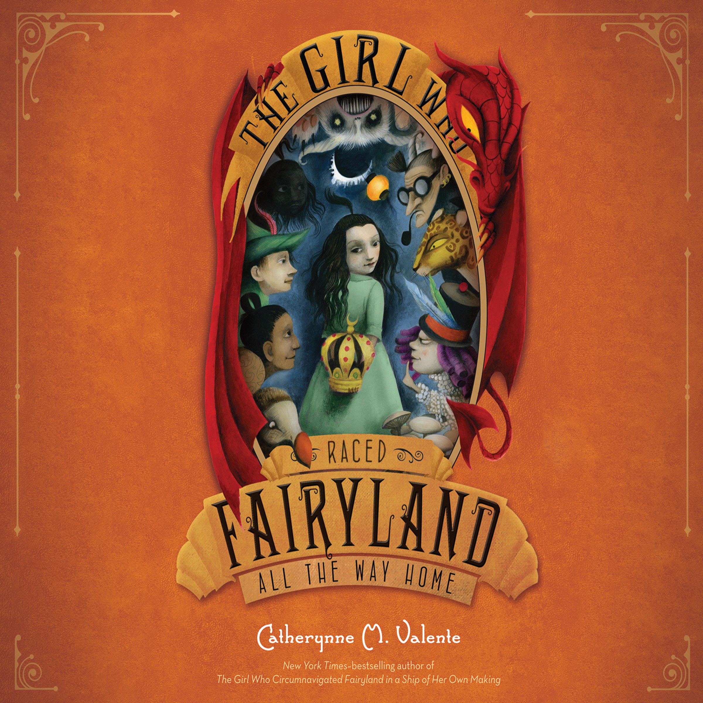 Cover art for The Girl Who Raced Fairyland All the Way Home
