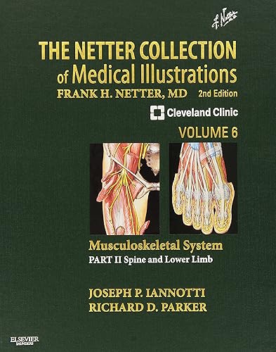 The Netter Collection of Medical Illustrations: Musculoskeletal System, Volume 6, Part II - Spine and Lower Limb: Musculoskeletal System: Spine and Lower Limb (Netter Green Book Collection, Band 6)