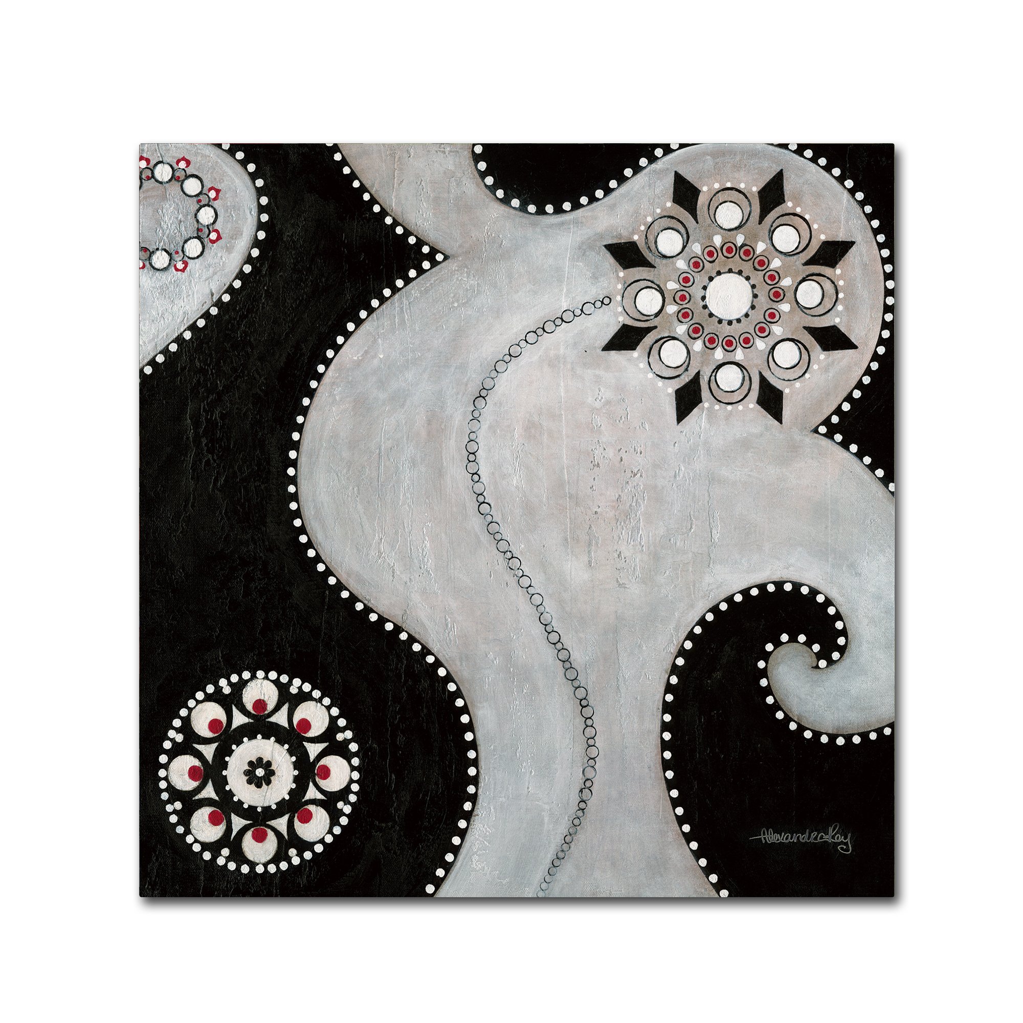 Duality by Alexandra Rey Wall Decor, 14 x 14" Canvas Wall Art