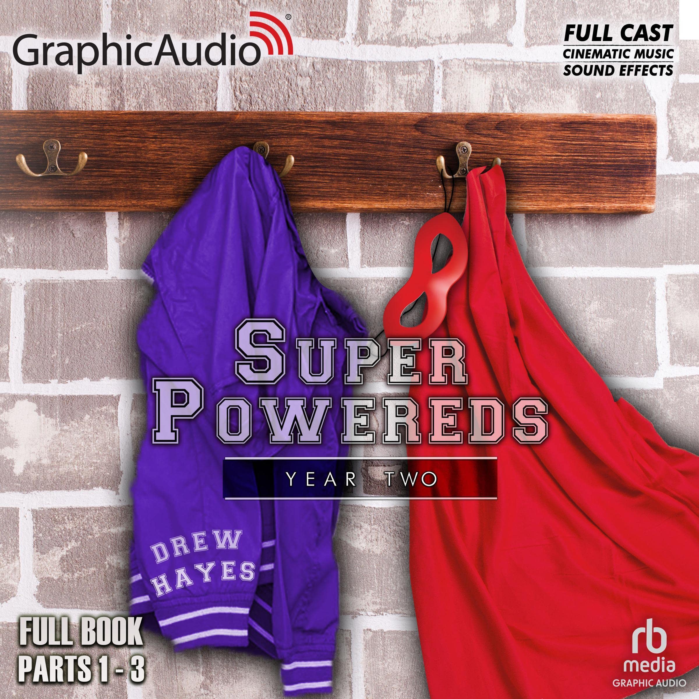 Cover art for Super Powereds: Year Two (Dramatized Adaptation)