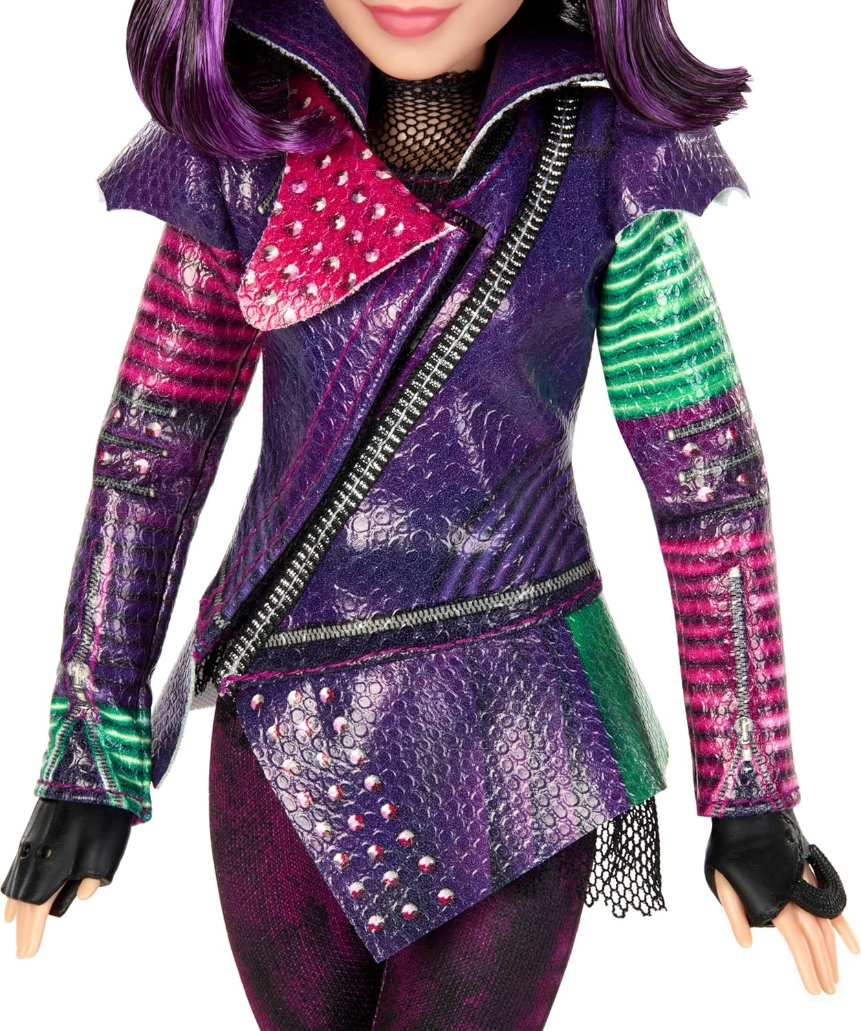 Mattel Descendants Mal Isle of The Lost Tenth Anniversary Fashion Doll with Removable Outfit, Accessory & Bendable Joints, Inspired by The Movies - Image 4