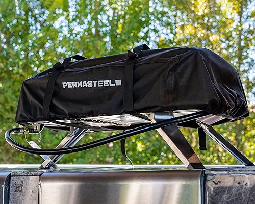 Miniatura 11 de Permasteel Horno de pizza de gas de 12 pulgadas con tapa, horno de pizza para exteriores, horno de pizza de gas portátil para exteriores,