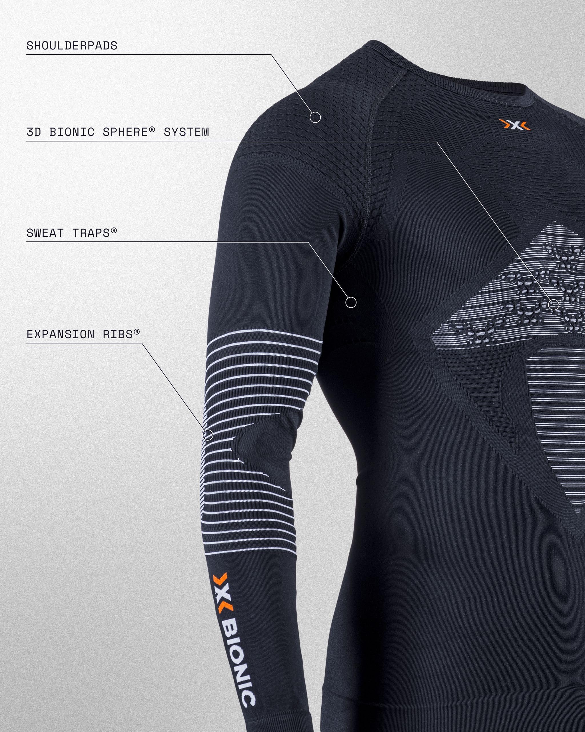 X-Bionic Męski T-shirt Pl-Energizer