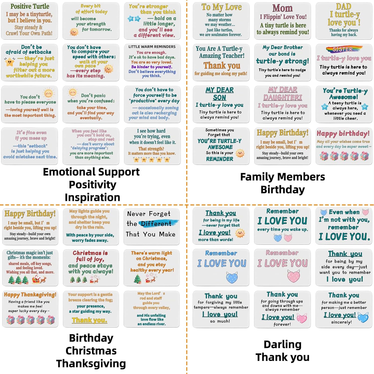 Positive Crochet Animals Appreciation Luxury Gift Set Inspirational Emotional Support Sea Turtle Desktop Decor Perfect for Couples Parents Coworkers Teachers Birthdays (Yellow (Car Acrylic Base)) - Image 5