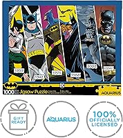 Vista 7 de AQUARIUS DC Batman Timeline Puzzle (rompecabezas de 1000 piezas) – Mercancía y coleccionables con licencia oficial de DC Comics – Sin