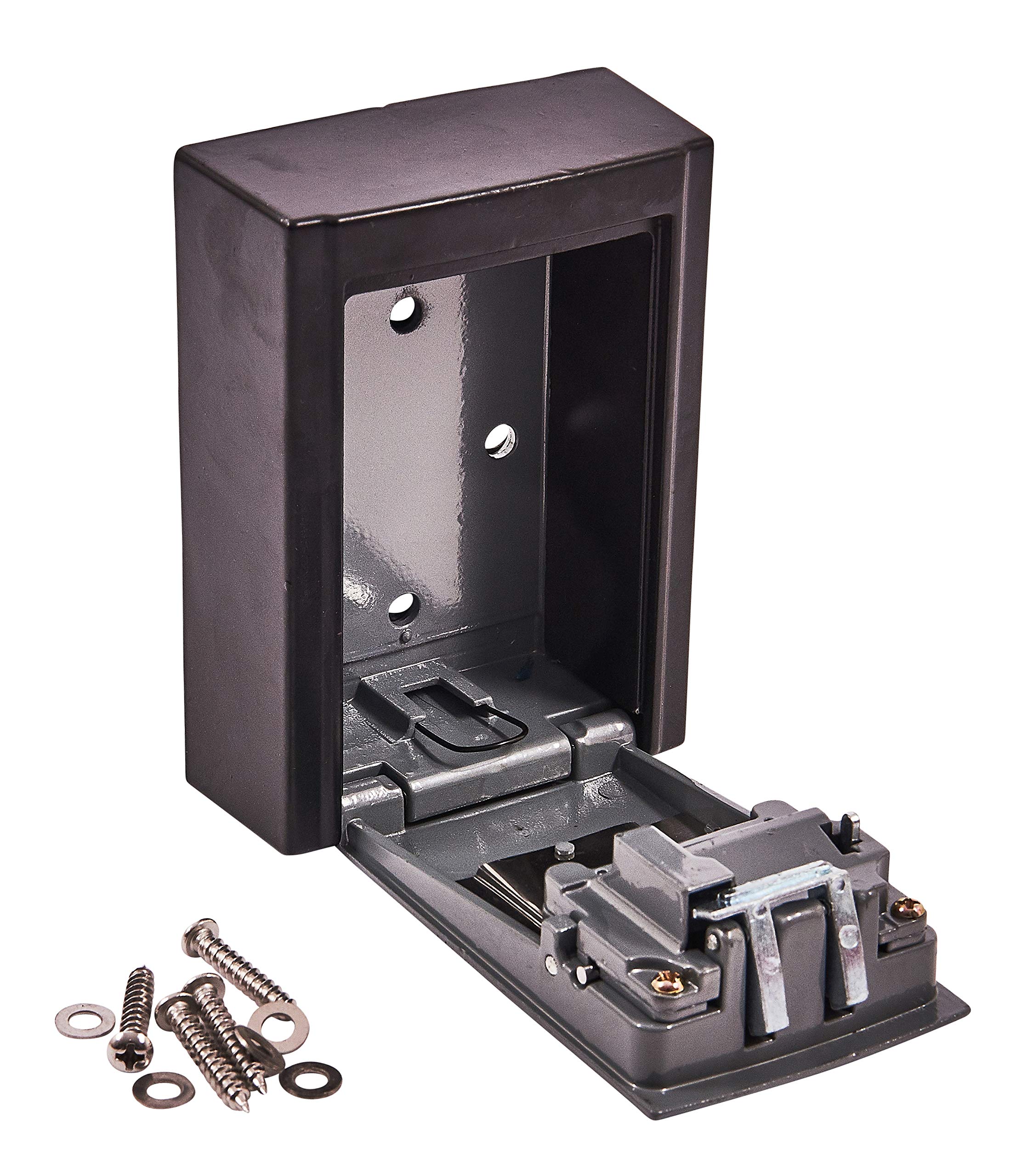Amtech T1688 4-Digit Wall Mounted Key Storage Box, Transparent - Image 4