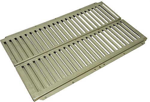 Music City Metals 99831 Reemplazo de placa de calor de acero inoxidable para modelos seleccionados de parrilla de gas Ducane