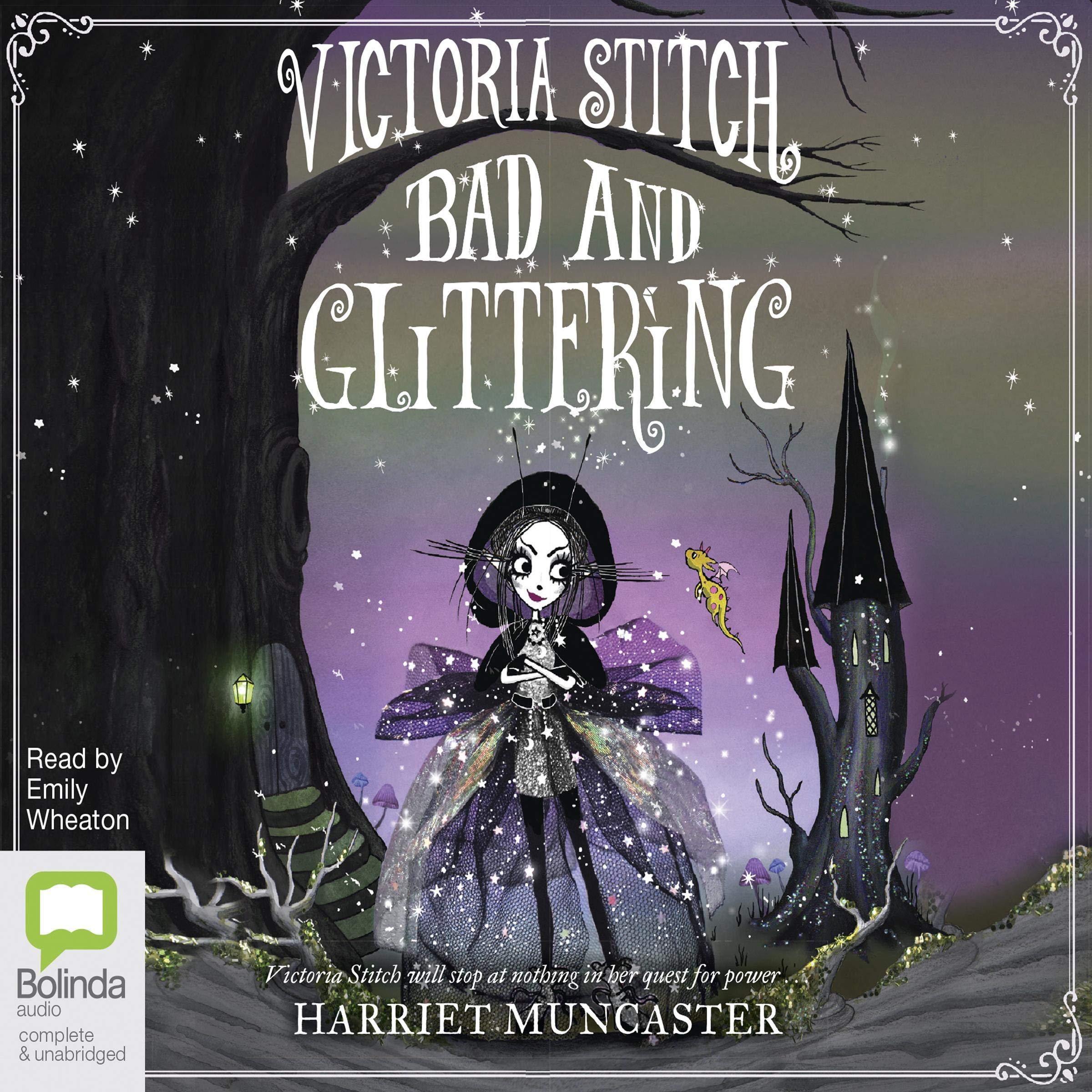 Cover art for Bad and Glittering