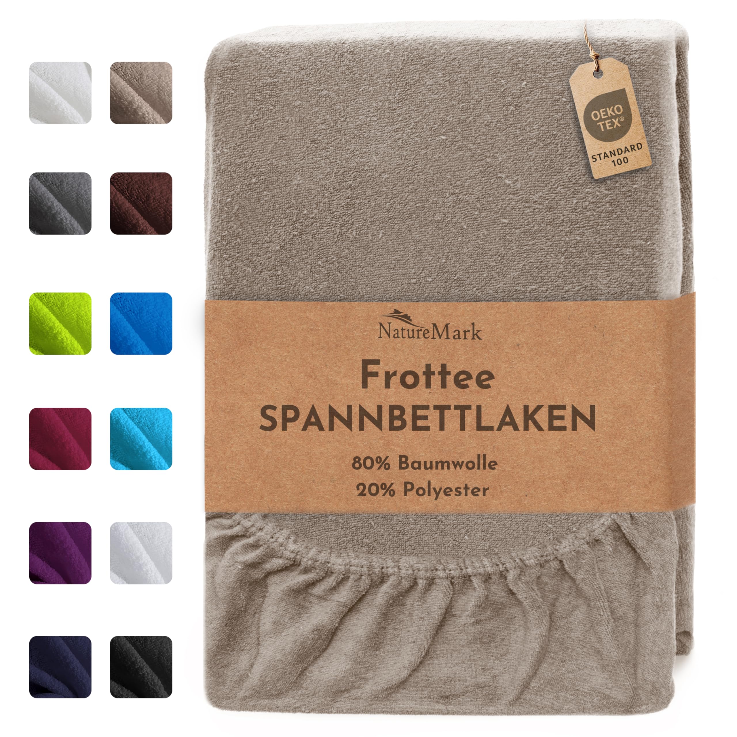NatureMark FROTTEE Hoeslaken voor kinderen, knuffelzacht NatureMark FROTTEE Hoeslaken voor kinderen, knuffelzacht