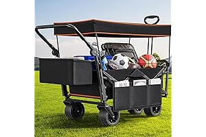 YITAHOME Collapsible Push Wagon for Heavy Duty Outdoor Use