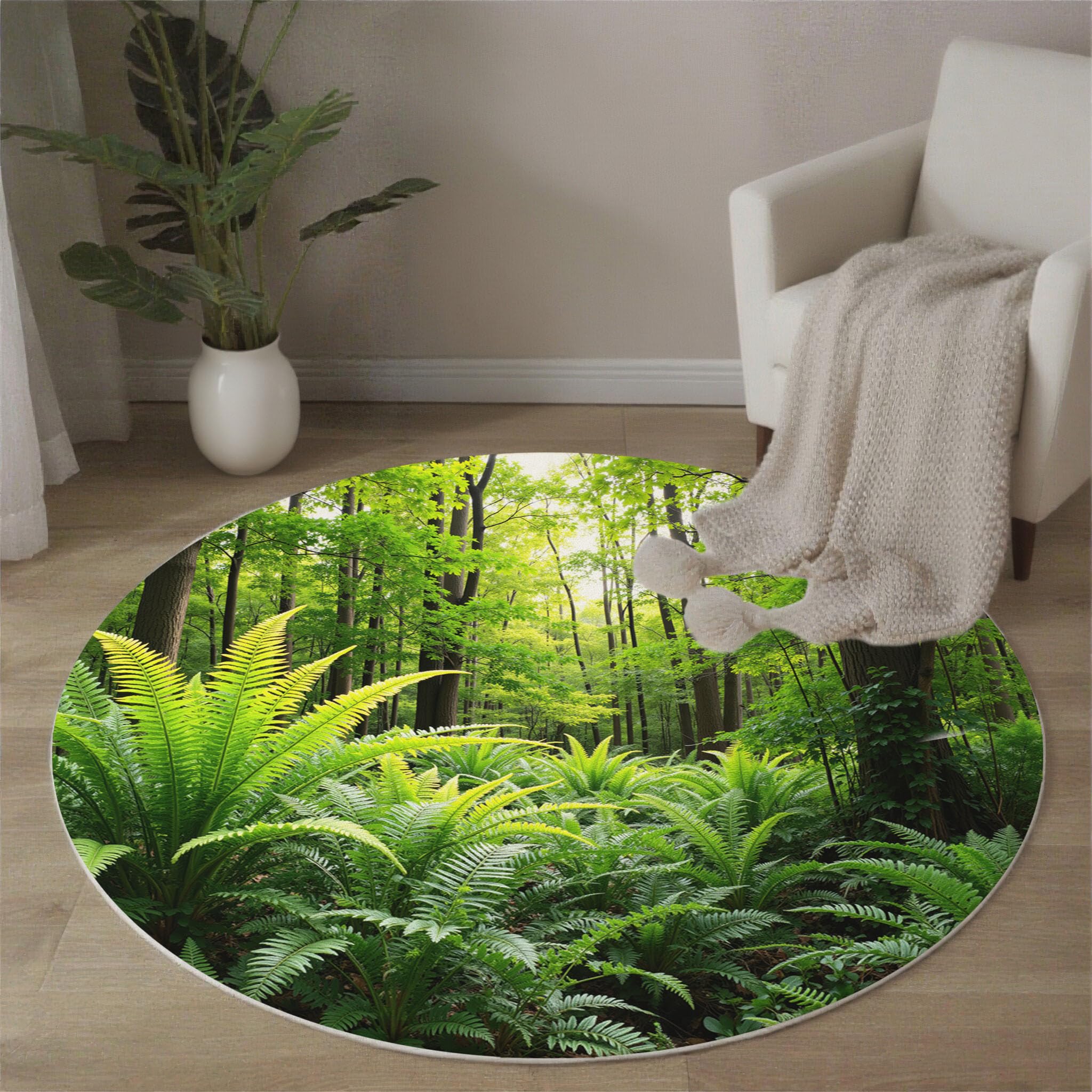 Tapis facile à entretenir et sécurisé contre les glissades en salon