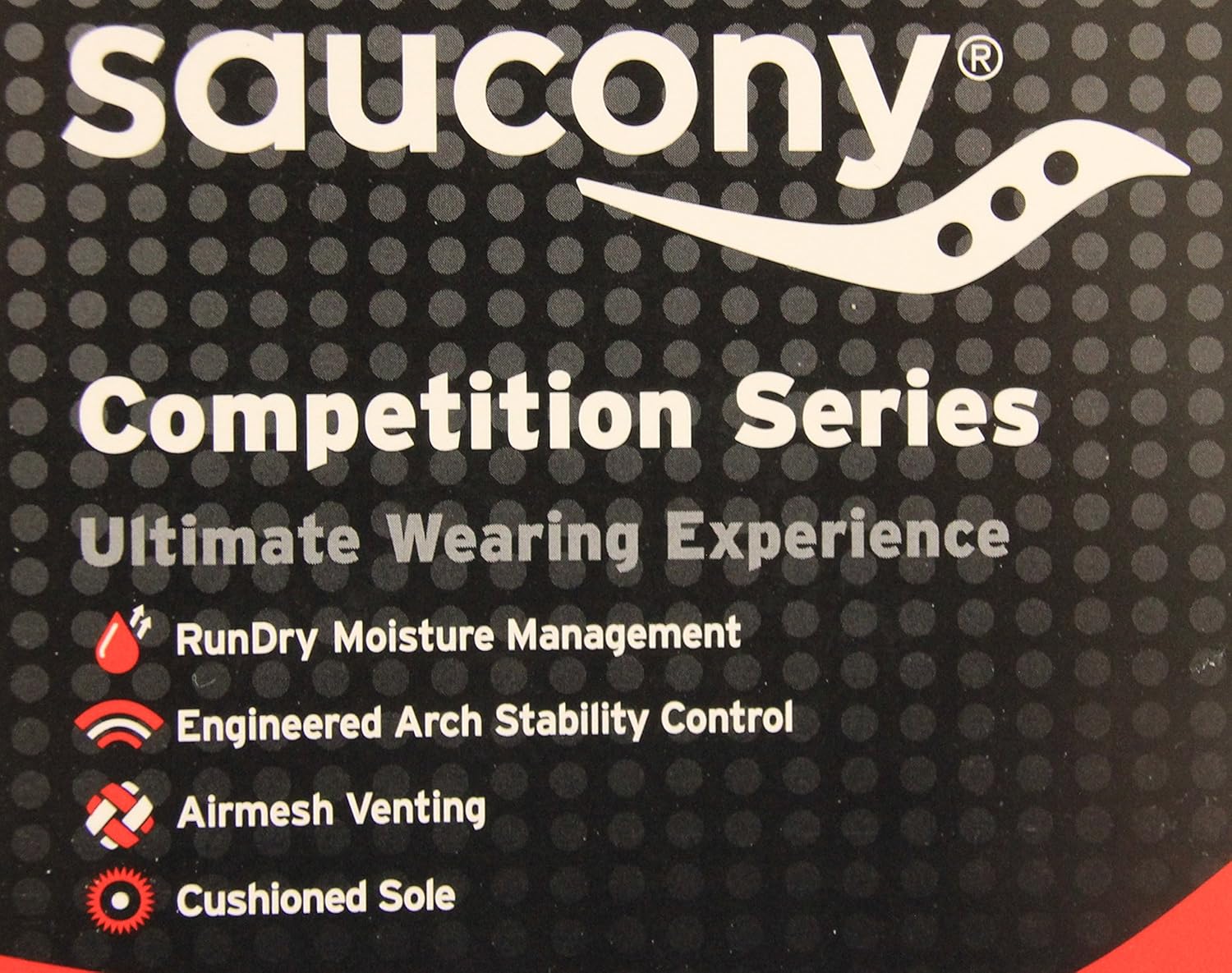 Saucony Men's Performance No-Show Sock - Image 2