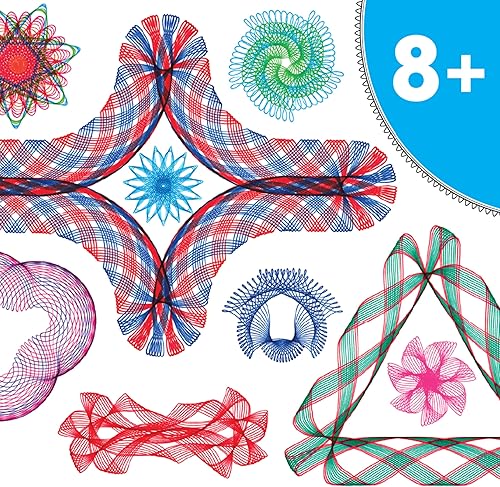 Miniatura 5 de Super Spirograph Jumbo Kit 75 piezas Edición 50 aniversario