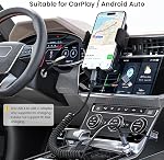 Basesailor for iPhone 17 16 Pro Max Car Charger Cable 4FT,4 in 1 USB C 60W Multi Type C Fast Charging Coil Cord with USB and Lightning Adapter for CarPlay,Apple 15 14 11 13 Plus,Samsung S25,iPad Air
