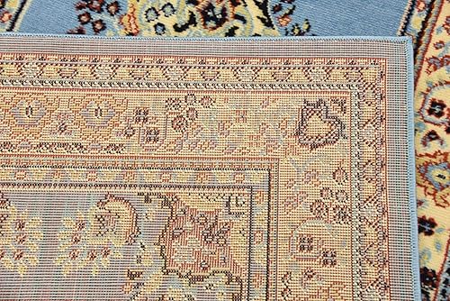 Vista 278 de Unique Loom Reza Collection- Alfombra, Polipropileno, Marrón Marrón/ marfil