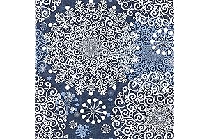 Blue Floral Mandala Wallpaper: Transform Your Space with Boho Charm