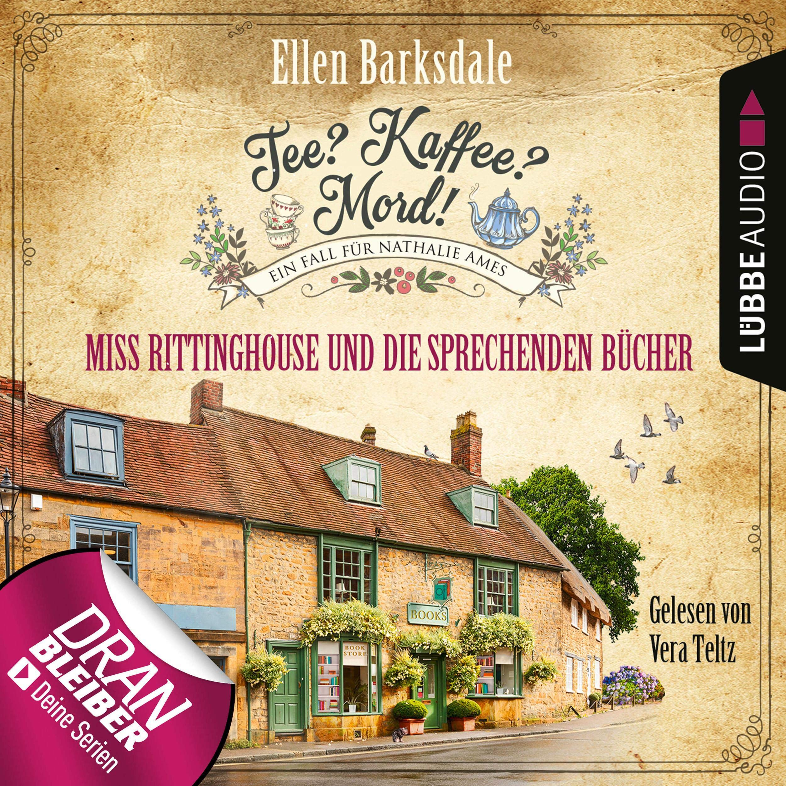 Cover art for Miss Rittinghouse und die sprechenden Bücher