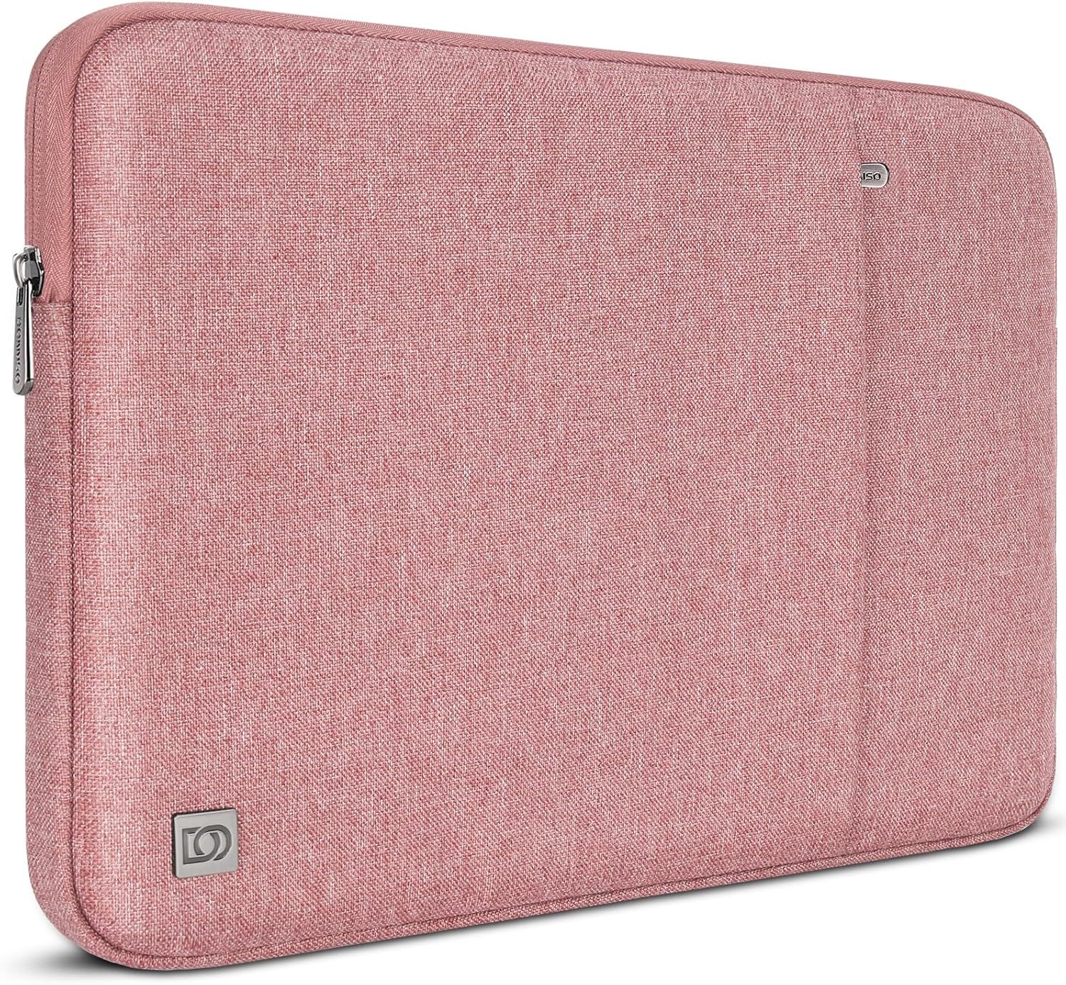 DOMISO 17 inch Laptop Sleeve Case Notebook Bag Protective Carrying Handbag for 17.3" Notebook/Dell Inspiron/MSI GS73VR Stealth Pro/IdeaPad 300 320 321/HP Envy/LG Gram 17"/ASUS ROG Strix GL702VS,Pink