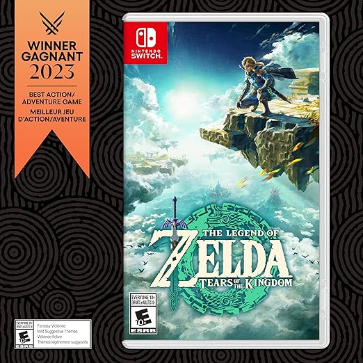 Zelda-filmen: Nintendo presenterar första officiella fotona – överlägset vackra, inget mer att säga... 7 The Legend of Zelda: Tears of the Kingdom - Nintendo Switch (International Version)