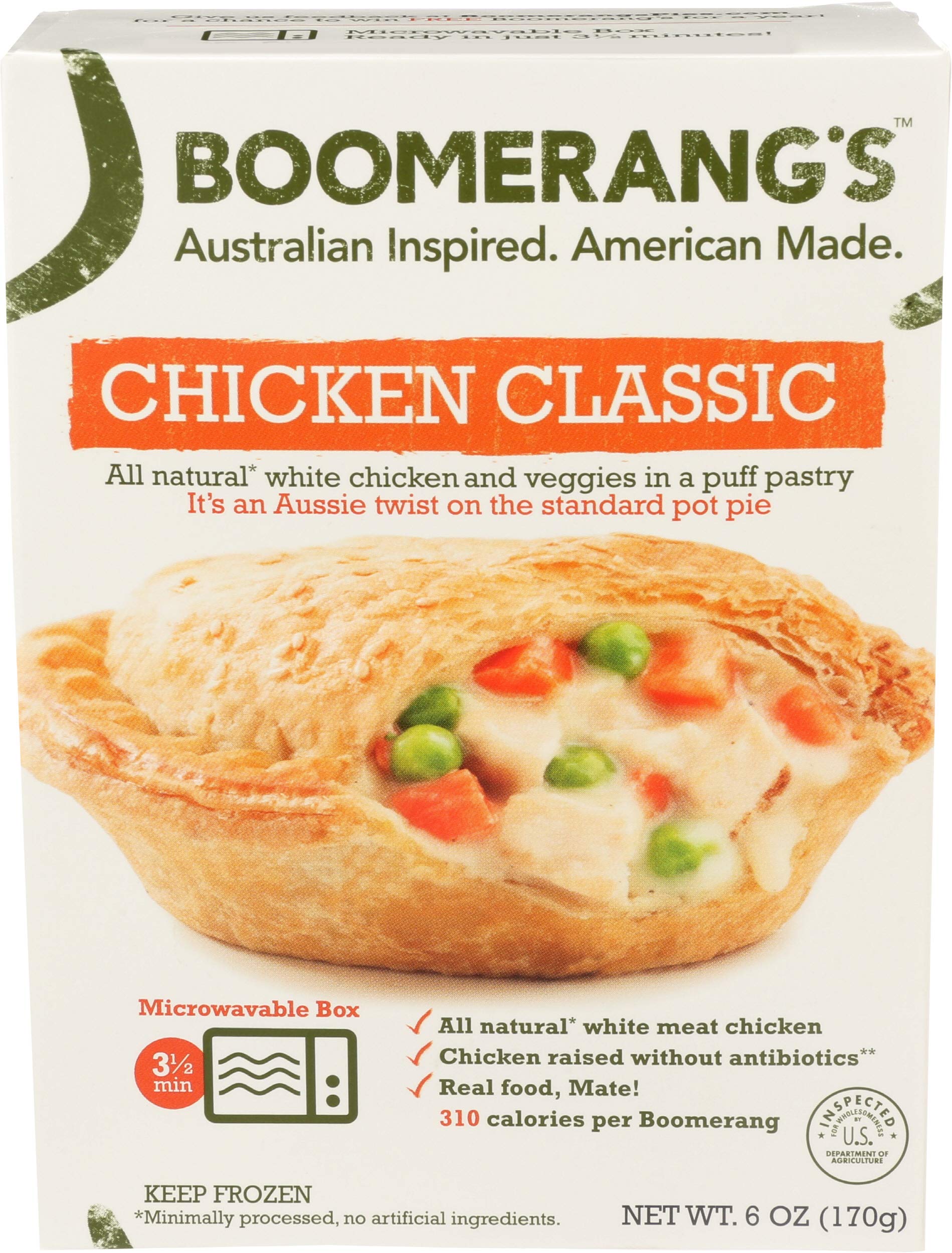 Boomerang's, Chicken Classic, 6 Ounce