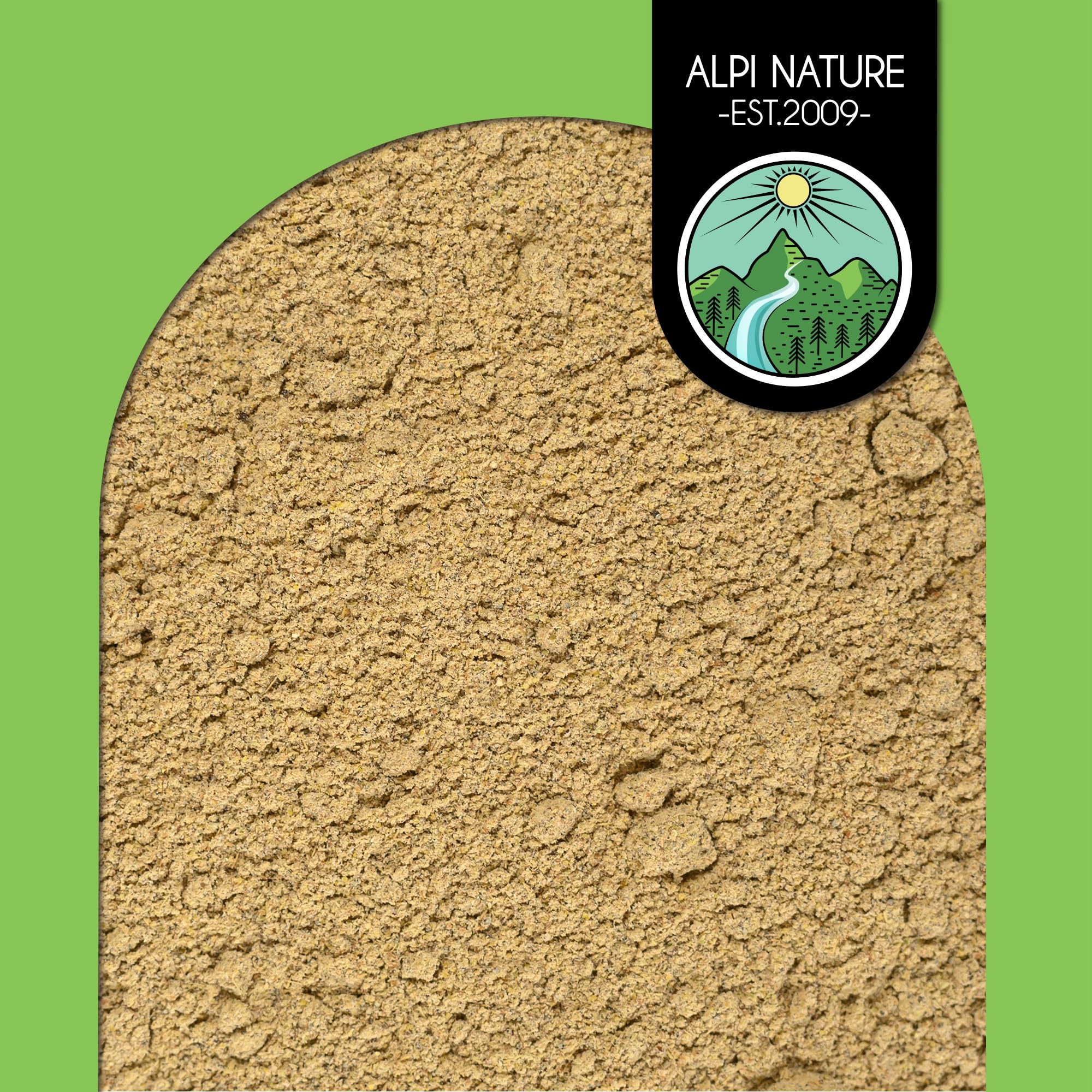 Alpi Nature Cardamome BIO Moulue 200g, Gousses et Graines de Cardamome Verte Moulues pour la Cuisine et la Pâtisserie