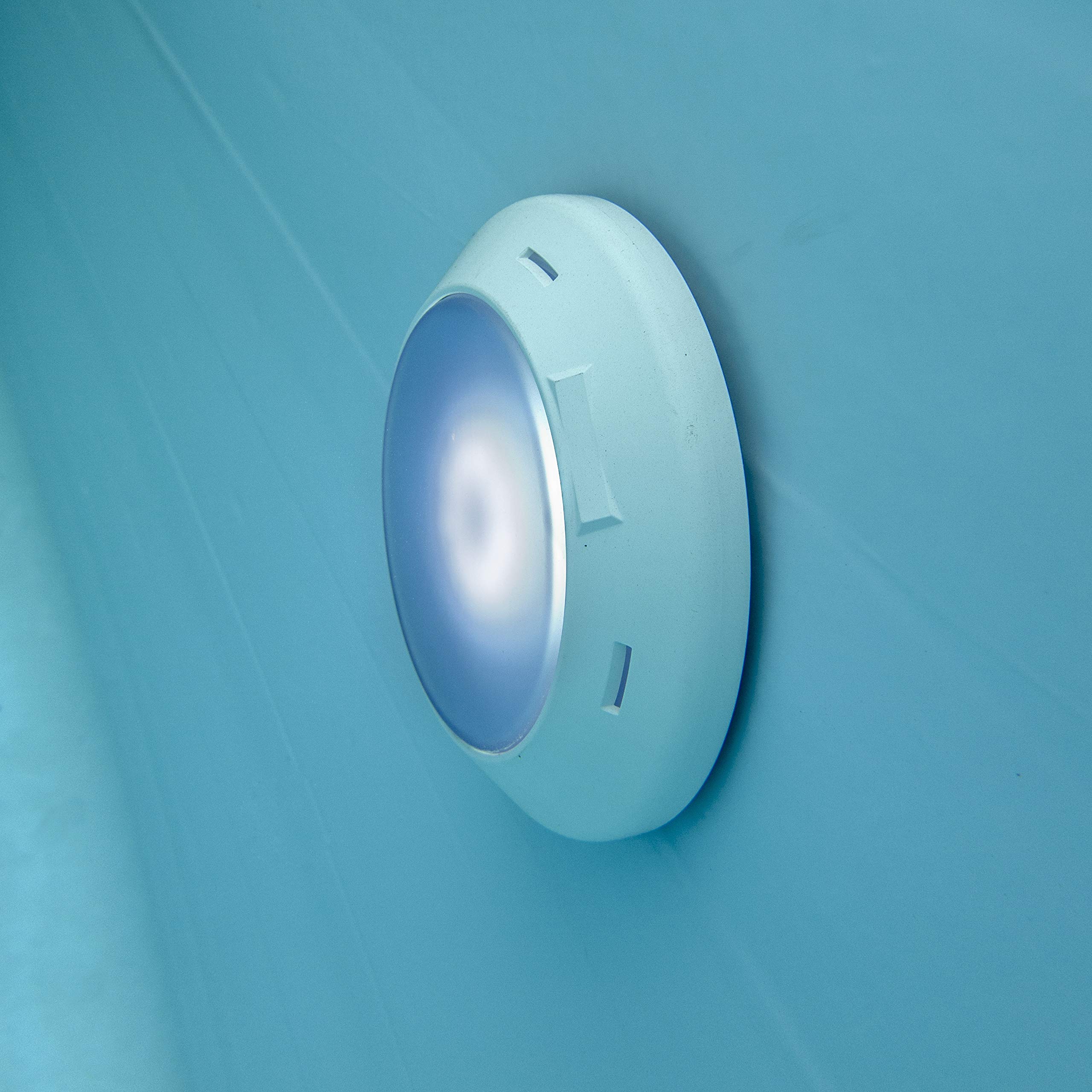 Gre PLWPB - Iluminación para Piscina. Proyector Led Blanco para Piscina Elevada de Madera y Composite, 16 W. Luz para Piscinas