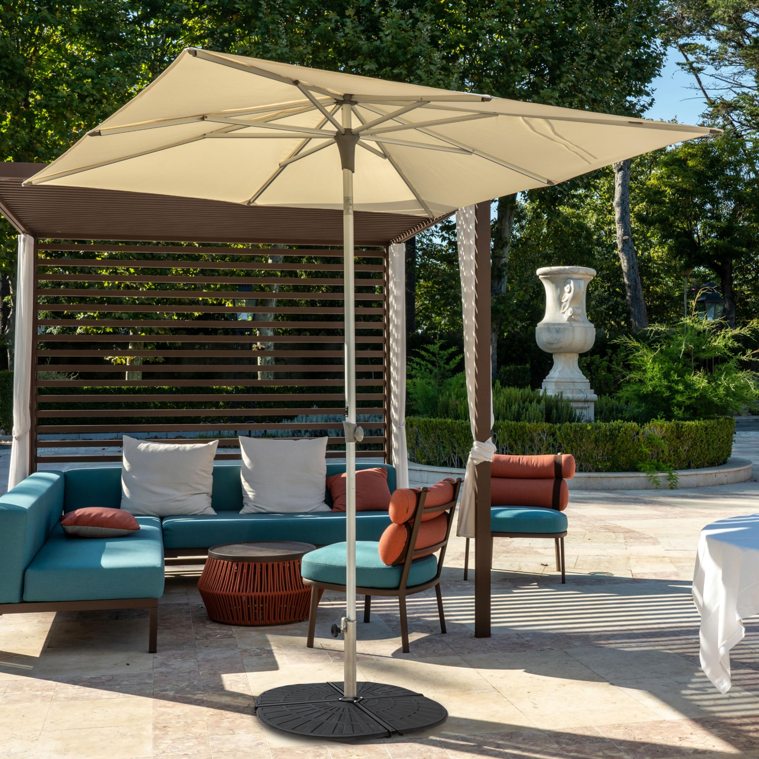 Four Seasons Courtyard Umbrella Base Component, Fits Up to 2