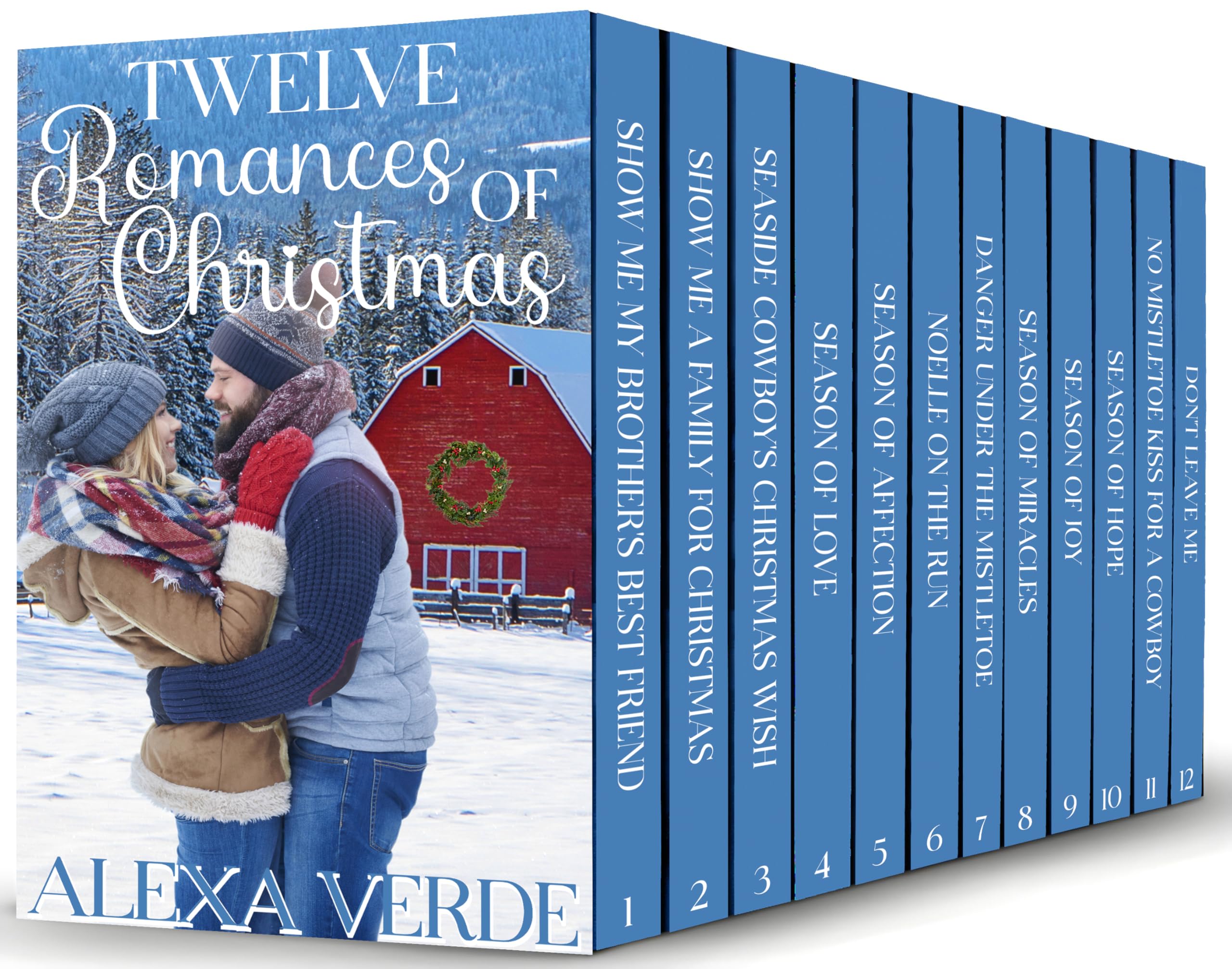 Twelve Romances of Christmas : Heartwarming small-town holiday romances