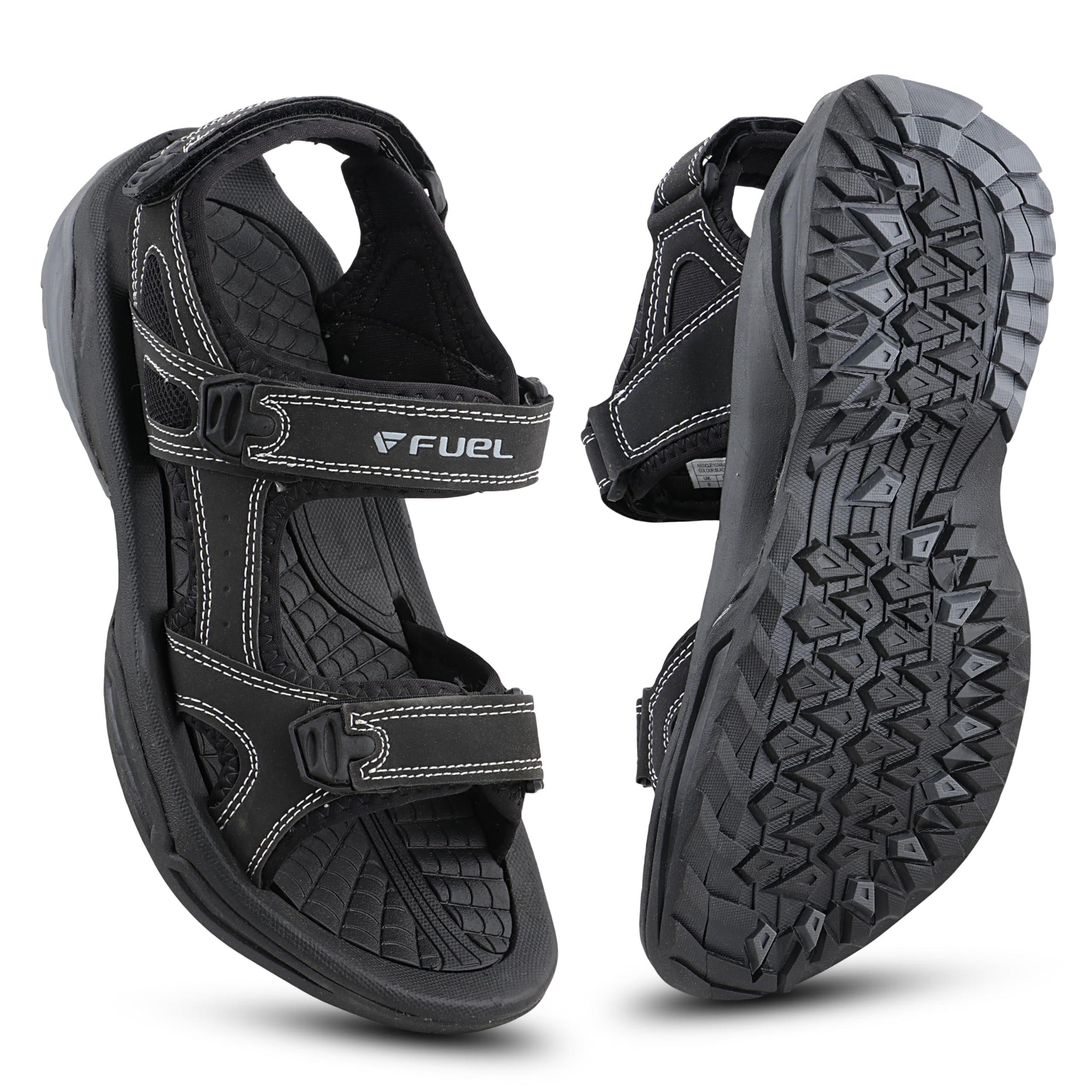 FUEL Sandals & Floaters for Mens & Boys Comfortable & Lightweight Dailywear, Anti-Skid Flexible & Breathable for Running, Walking Stylish Casual Sandal for Outdoor Footwear For Gents (Yuva) (B0CR4BWSW2) Amazon Price History, Amazon Price Tracker