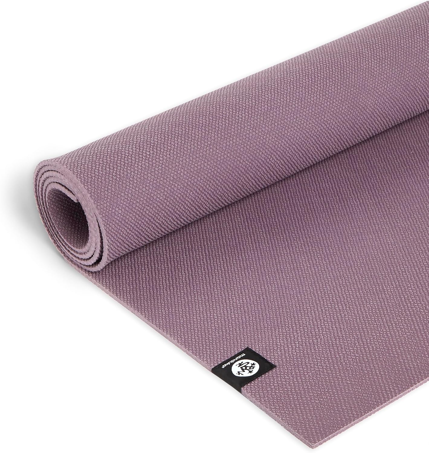 manduka x yoga mat 71" - 5mm | high performance fitness mat | durable design | yoga, outdoors, stretching | 71 x 24 inches elderberry