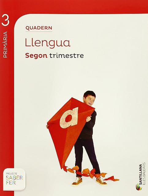 Portada de Quadern Llengua Projecte Saber Fer 3º Primaria 2º Trimestre Edicion 2