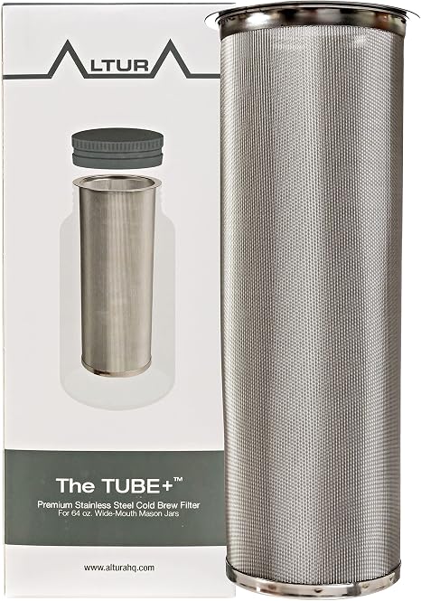 The TUBE+ Cold Brew Coffee Filter for 