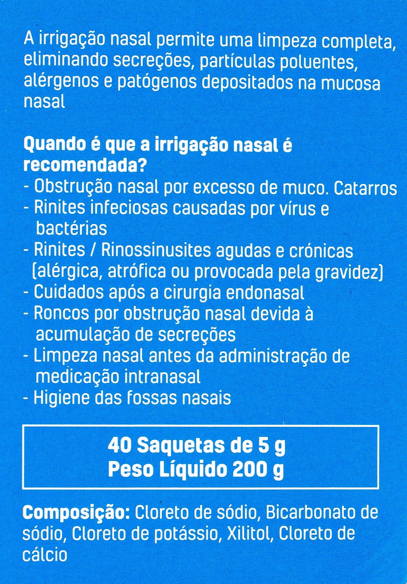 Sinusal Xl 40 Sobres Limpieza Nasal 120 g