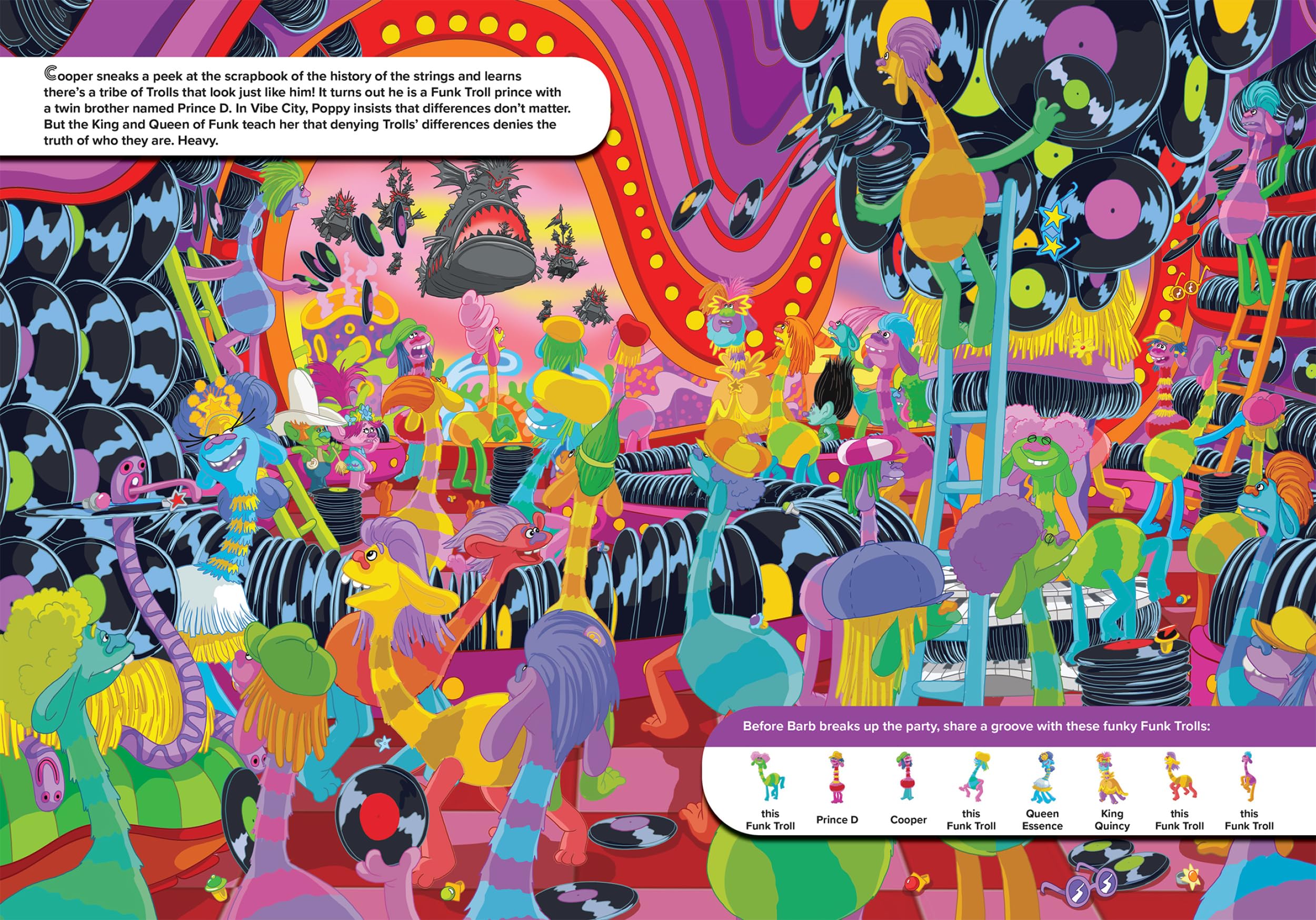 DreamWorks Trolls World Tour Poppy, Branch, and More! - Look and Find Activity Book - PI Kids: 1
