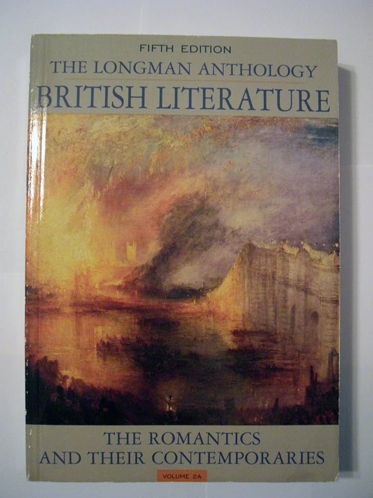 Amazon.com: Longman Anthology of British Literature, The