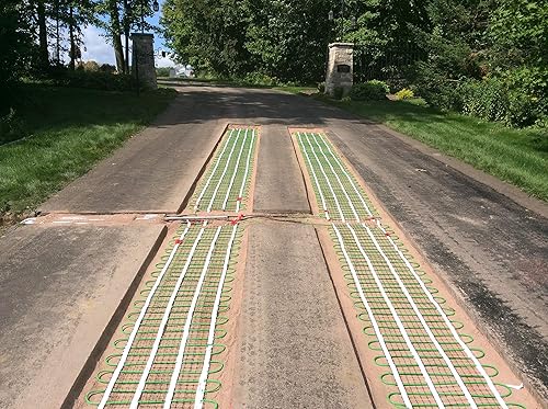 Miniatura 6 de Alfombrilla para derretir nieve 240 V 2 x 50 pies 100 pies cuadrados 209 A