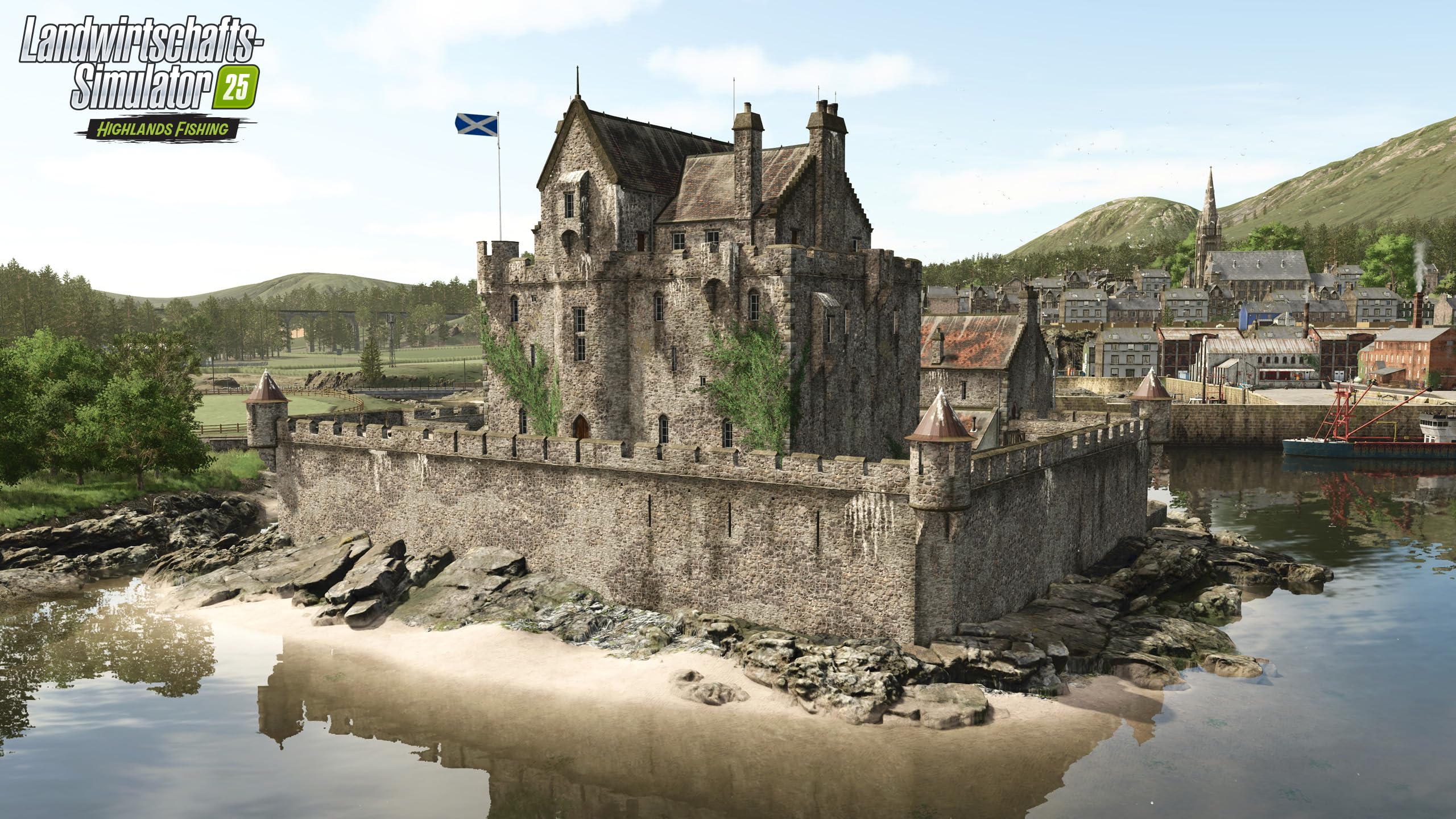 Landwirtschafts-Simulator 25,1 PS5-Blu-ray Disc (Highlands Fishing Edition): Für PlayStation 5