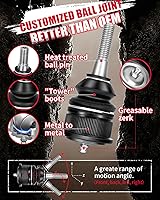 Vista 5 de KSP F-150 Brazo de control superior de aluminio para kits de elevación de nivelación de 2-4 pulgadas, brazos de control forjados ajustables