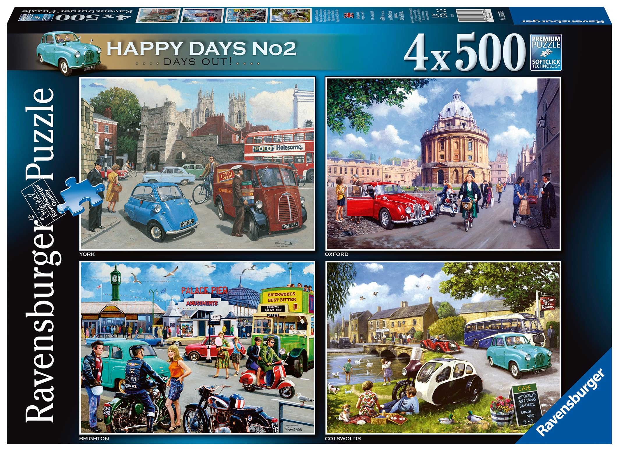 Amazon.com: Ravensburger Happy Days Collection No.2 Days Out 4X