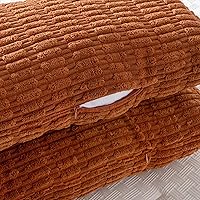 Vista 312 de Fancy Homi Fundas de almohada decorativas bohemias de 20 x 20 pulgadas para sala de estar, sofá, cama, sillón, rústico, moderno, decoración del Crema