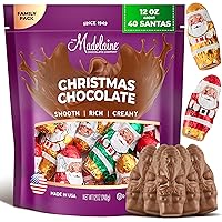 Vista 4 de Madelaine - Mini Papá Noel de chocolate oscuro (1/2 libras)