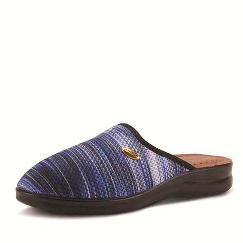 Image of Flexus Spring Step Scuff Slippers for Women - Lightweight Indoor Footwear with Flexible Round Toe Design