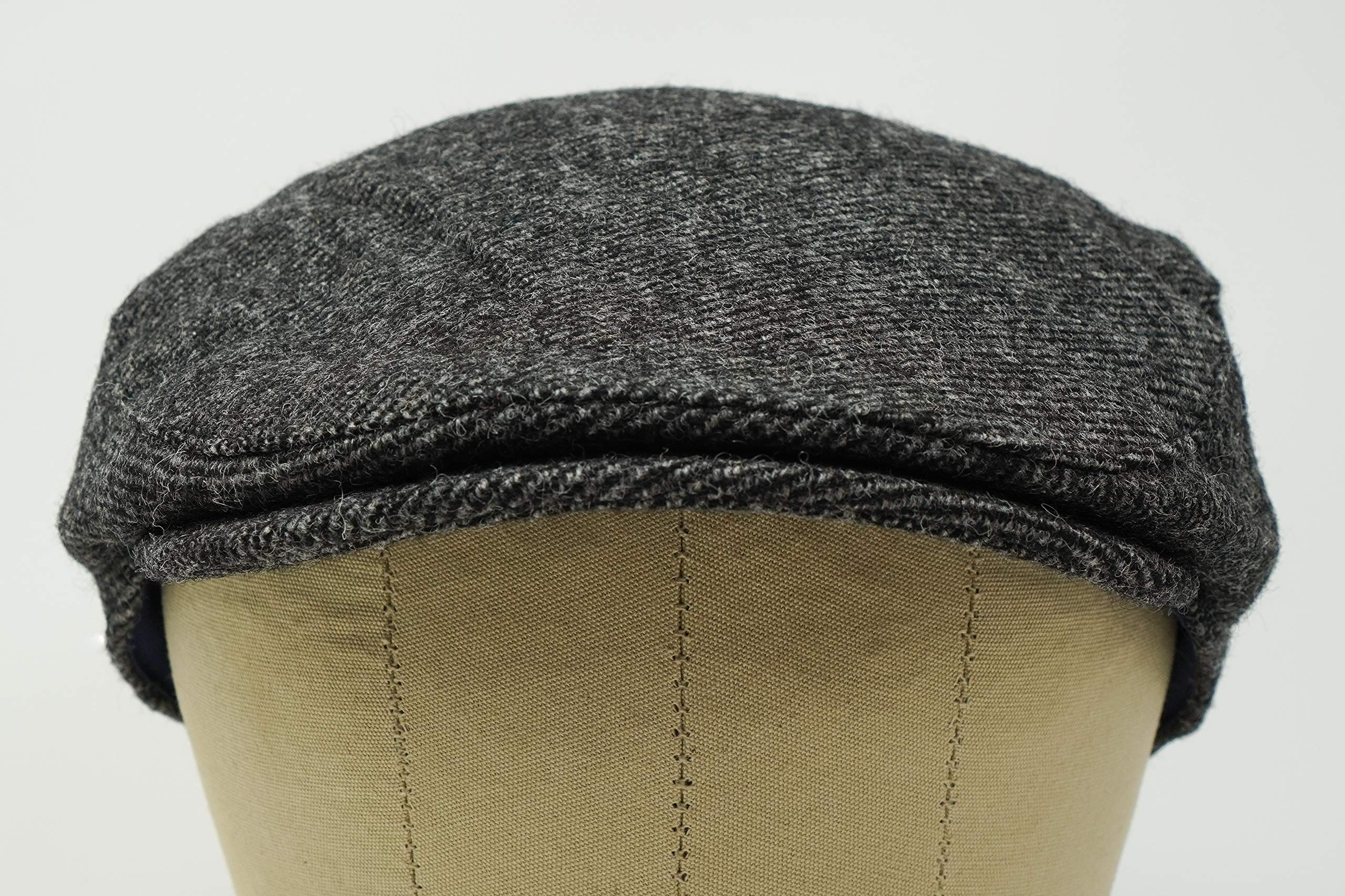 Borges & Scott Galway - Casquette Plate en Tweed Irlandais