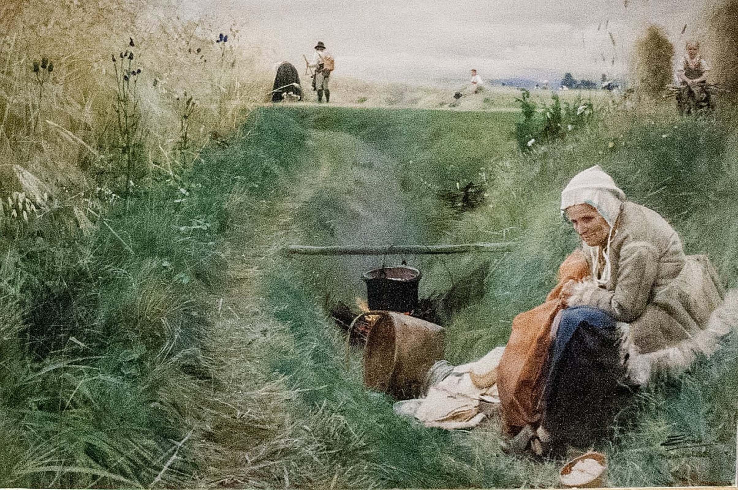 SERENDIPITP Aesthetic Poster Photo Wall Print Retro Picture Our Daily Bread by Anders Leonard Zorn Modern Wall Artwork for Home Decor 60x90cm