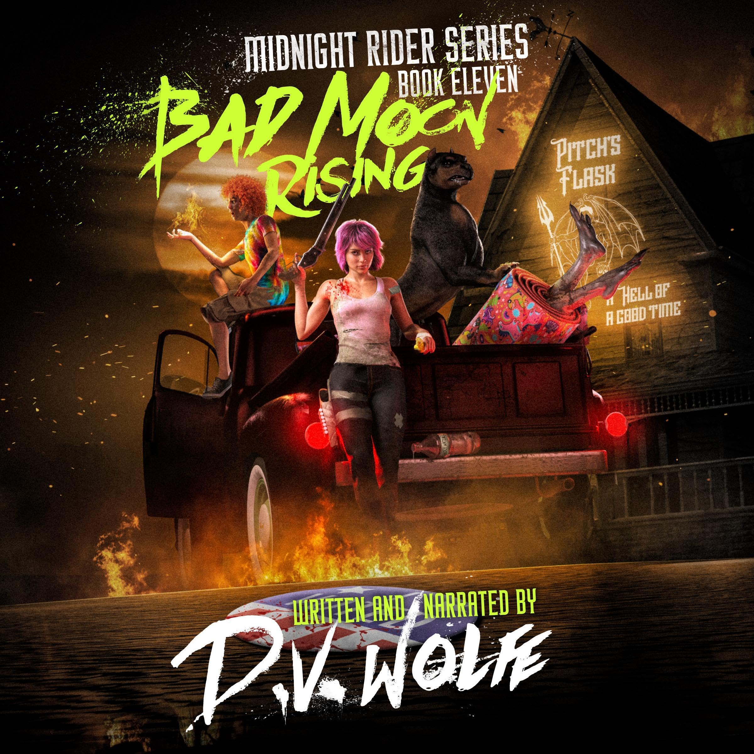 Cover art for Bad Moon Rising
