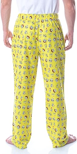 Vista 4 de Nickelodeon SpongeBob SquarePants Face Expressions - Pantalones de pijama para hombre