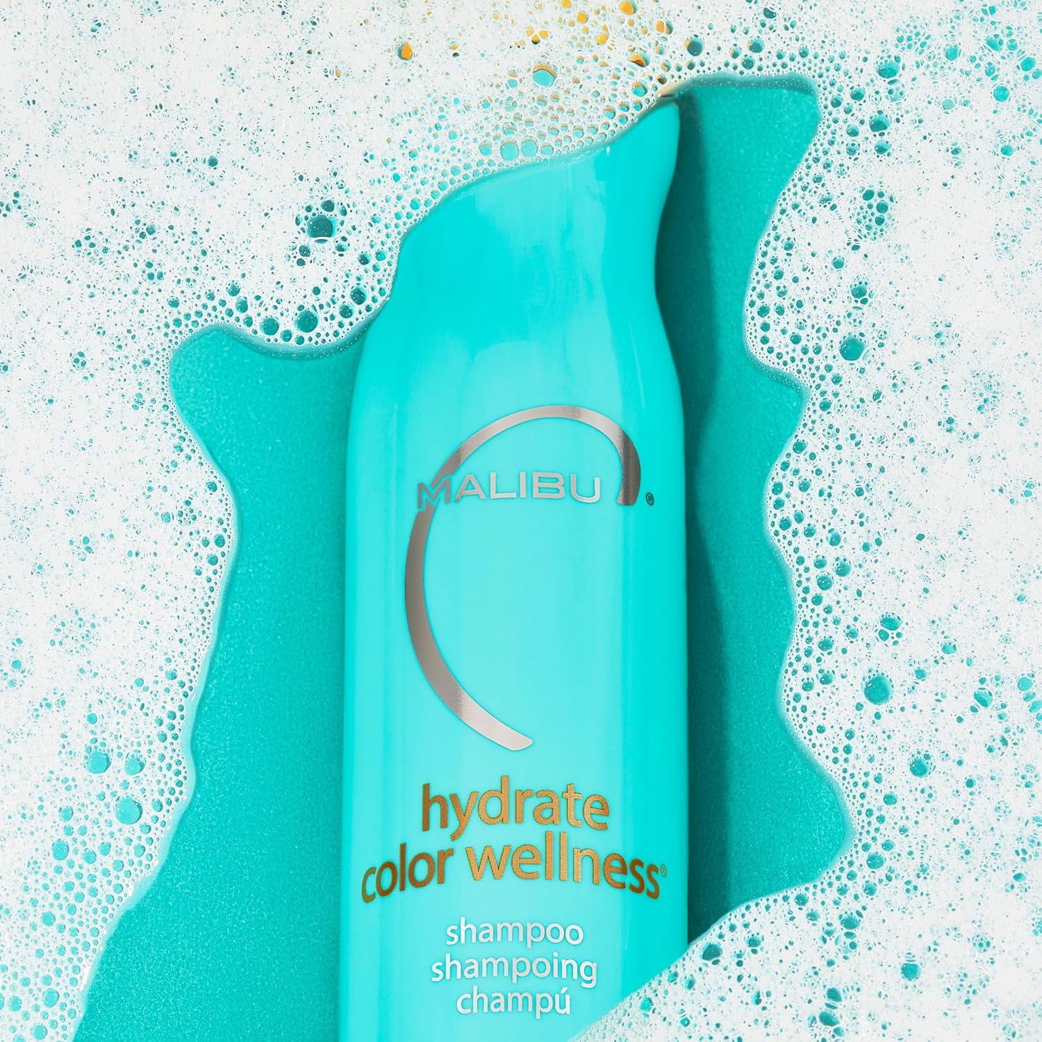 Malibu C Hydrate Color Wellness Shampoo - Shampoo for Color Treated Hair and Fights Fade - Sulfate Free + Gentle Cleansing Hair Care (9 oz) - Image 6