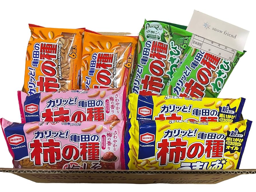 柿の種さん専用 亀田 亀田の柿の種わさび6袋詰 164g×12個入り(1