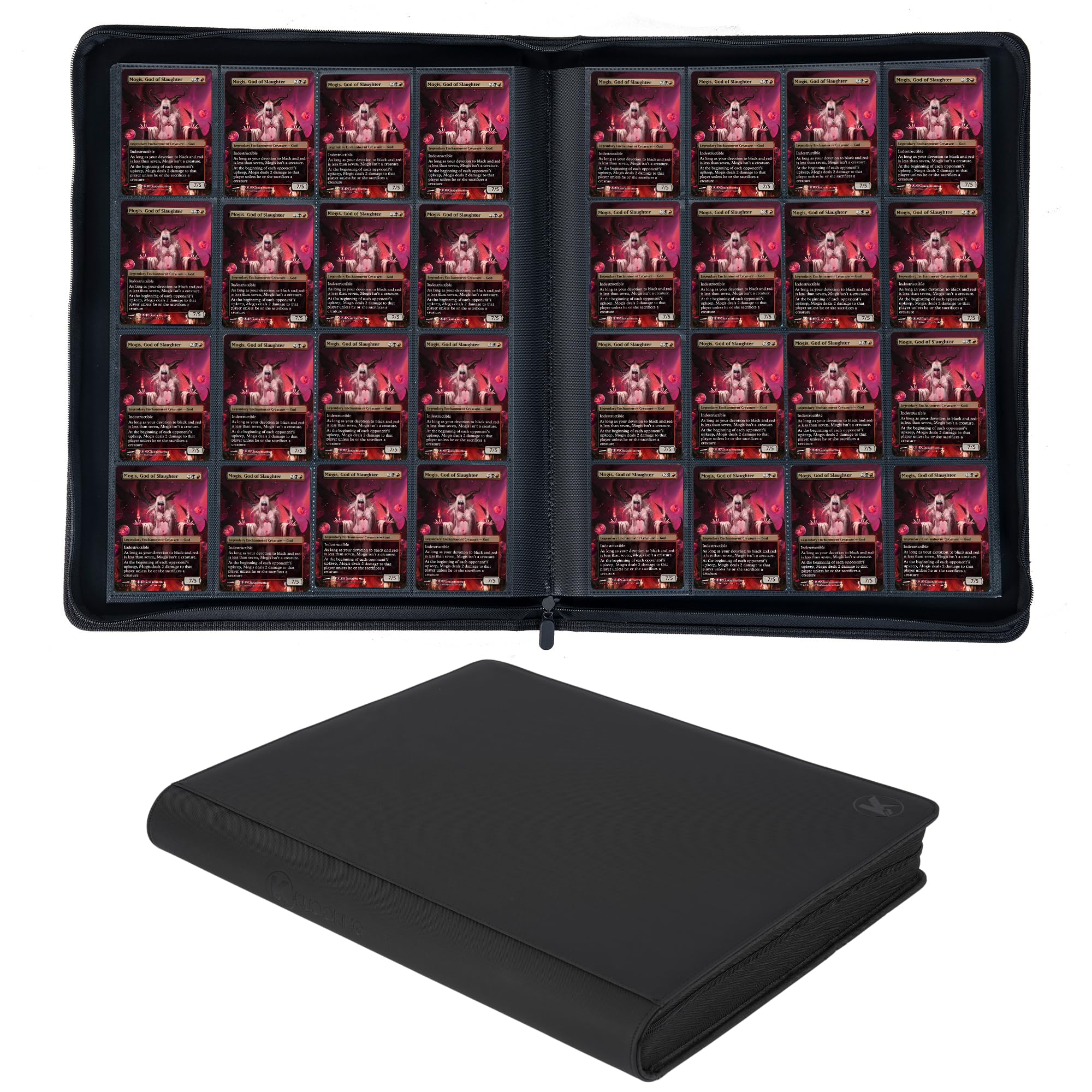 Amazon.com: KUOOKING 1408+ Pockets Trading Card Binder, 16-Pocket