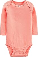 Vista 2 de Simple Joys by Carter's - Mameluco de manga larga para niña bebé, paquete con 5